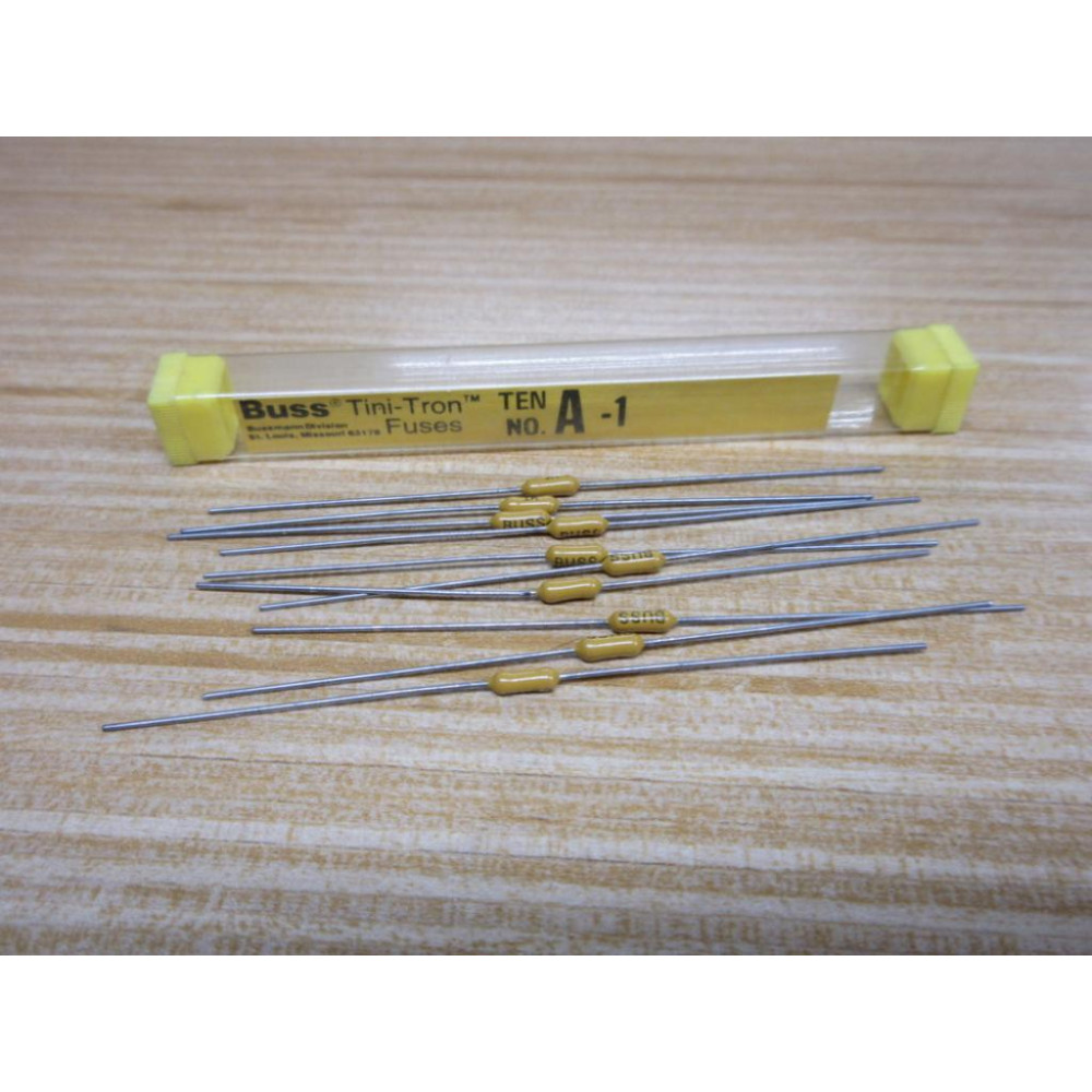 Bussmann A-1 Buss Tini-Tron 1A Fuse A1 (Pack of 10)