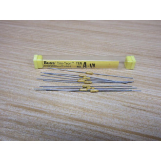 Bussmann A-18 Buss Tini-Tron 18A Fuse A18 (Pack of 10)