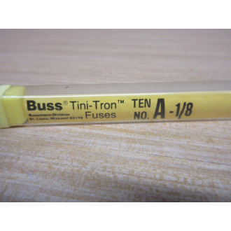 Bussmann A-18 Buss Tini-Tron 18A Fuse A18 (Pack of 10)