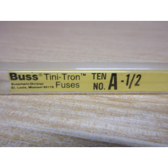 Bussmann A-12 Buss Tini-Tron 12A Fuse A12 (Pack of 10)