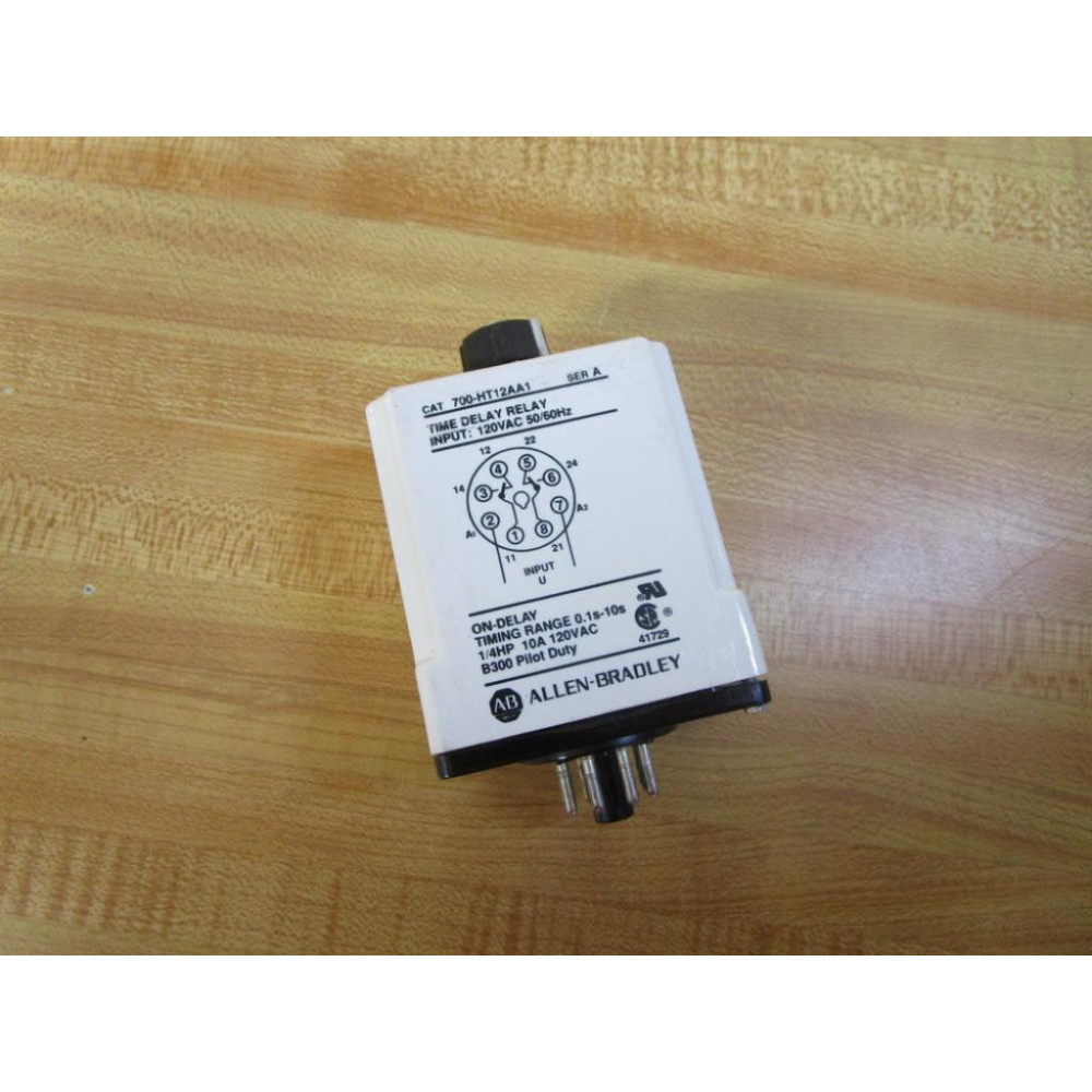 Allen Bradley 700-HT12AA1 Timing Relay 700HT12AA1 - Used