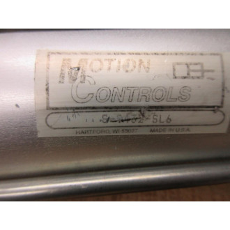 Motion Controls S-9432-SL6 Pneumatic Cylinder S9432SL6 - Used