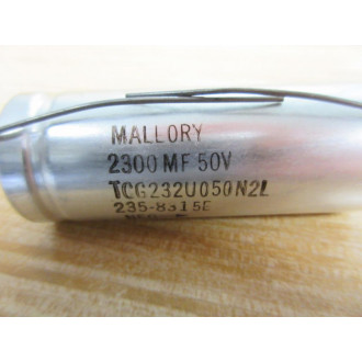 Mallory TCG232U050N2L Cornell Dubilier 2300MF 50V - New No Box