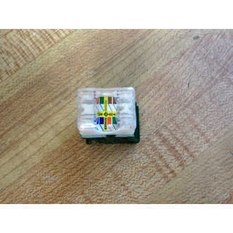 Siemon MX5-F07 Outlet,1-Port Flat Mod Jack,CAT5E,RJ45,Green MX5F07 (Pack of 6) - New No Box