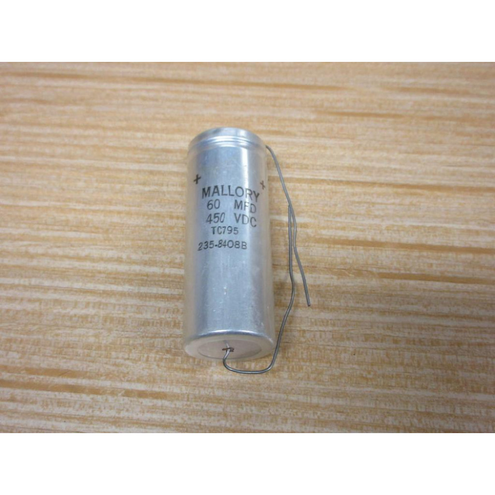 Mallory TC795 Cornell Dubilier Capacitor 60 MFD 450VDC - New No Box