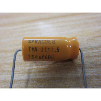 Sprague TVA-1101.5 Capacitor TVA 1101.5 150UF 6DC (Pack of 8) - New No Box