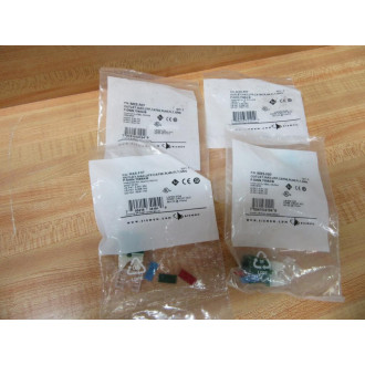 Siemon MX5-F07 Outlet,1-Port Flat Mod Jack,CAT5E,RJ45,Green MX5F07 (Pack of 4)