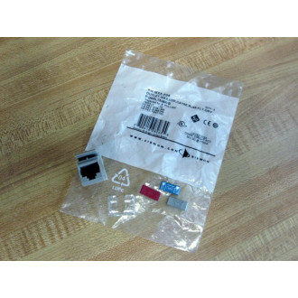 Siemon MX5-F04 Outlet, 1-Port Mod Jack, CAT5E, RJ45,Gray MX5F04 (Pack of 4)