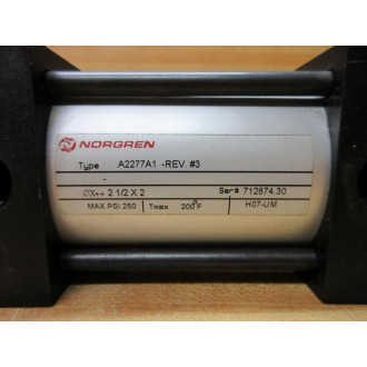 Norgren A2277A1-REV.3 Cylinder A2277A1-2-12X2 - New No Box
