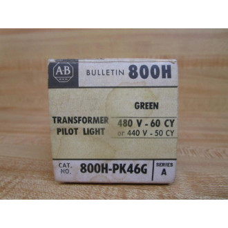 Allen Bradley 800H-PK46G Pilot Light 800HPK46G WPK-46