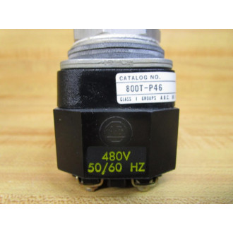 Allen Bradley 800T-P46 Pilot Light 800TP46 Red  800T-P46R