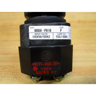 Allen Bradley 800H-PR16 Pilot Light 800H-PR16R Red - New No Box