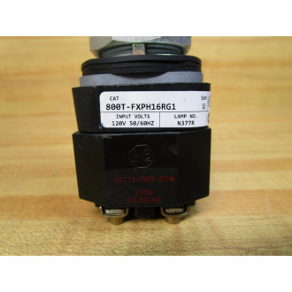 Allen Bradley 800T-FXPH16RG1 Red Button - New No Box
