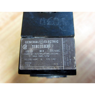 General Electric TEB111030 30A 1P Circuit Breaker GE - New No Box
