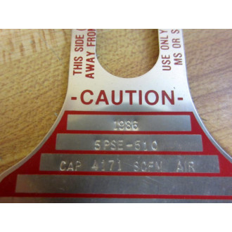 BS & B Safety Systems JRS 1-12" Rupture Disc 5PSE-510