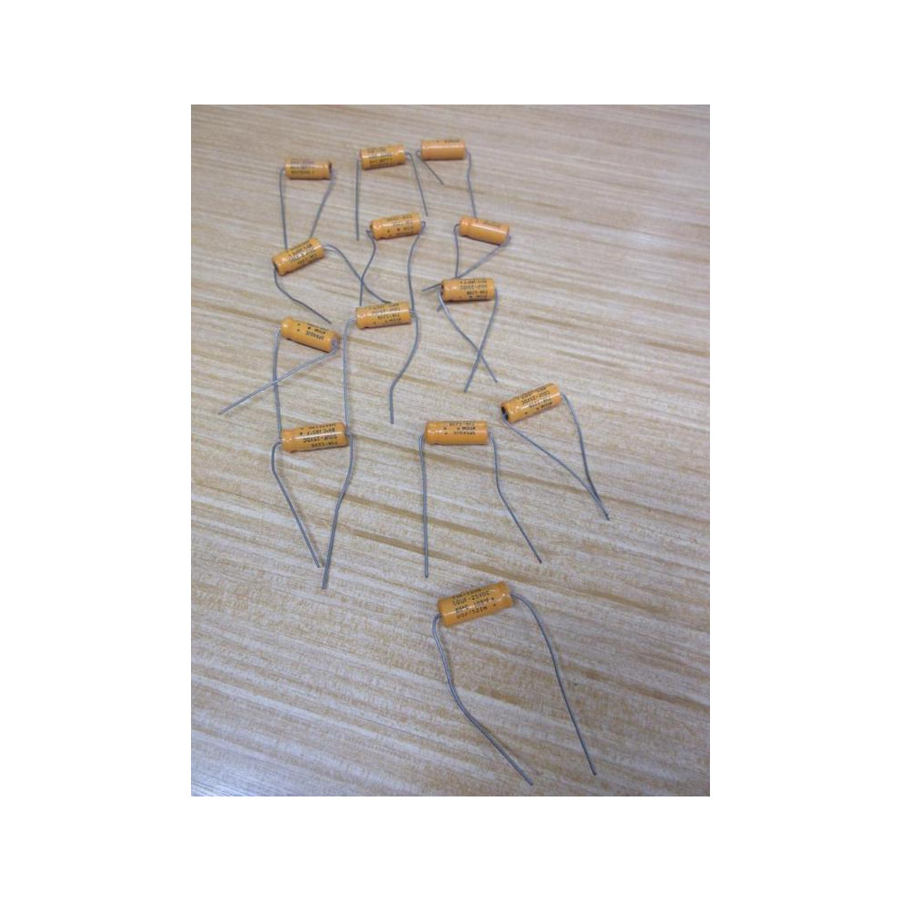Sprague TVA-1206 Atom Capacitor TVA 1206 50UF 25VDC (Pack of 13) - New No Box