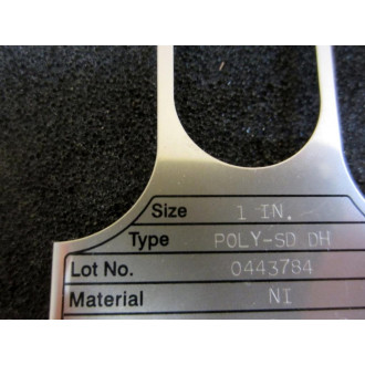 Fike POLY-SD DH 1" Rupture Disc POLYSDDH