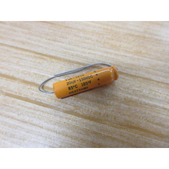 Sprague TVA-1410 Atom Capacitor TVA1410  20µF 150VDC (Pack of 5) - New No Box