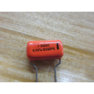 Sprague 225PX .1-200DC Capacitor 225PX 1-200DC (Pack of 9) - New No Box