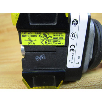 Allen Bradley 800TC-FXT6A5S Red Button W(2)800TC-XD4S - New No Box