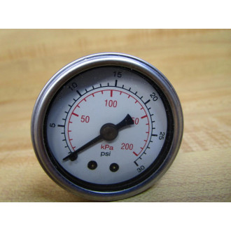 Grainger 169856A Pressure Gauge 5WZ15 0-30PSI