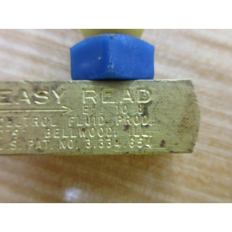 Deltrol EFL 10 B Flow Control Valve EFL10B - Used