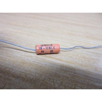 Sprague EE-1157.1 Capacitor WH11D 25UF )-16VDC (Pack of 2) - New No Box