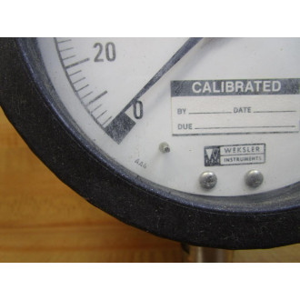Weksler Instruments GR2-18-3S Royal Pressure Gauge AA4 - Used