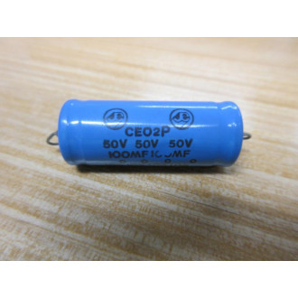 Jaques Ebert CEO2P JE Capacitor CE02P 100MF - New No Box