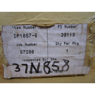 Elliott DP1087-6 Sip Clutch Hub DP10876