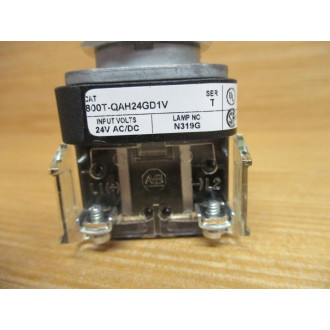 Allen Bradley 800T-QAH24GD1V Illuminated Push Button