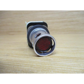 Allen Bradley 800T-QA12R Illuminated Push Button Ser. B
