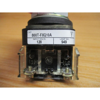 Allen Bradley 800T-FXQ10A Amber Push Button - New No Box