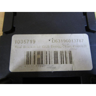 Igus 414000C.20 Rear Bracket 1035719 - New No Box