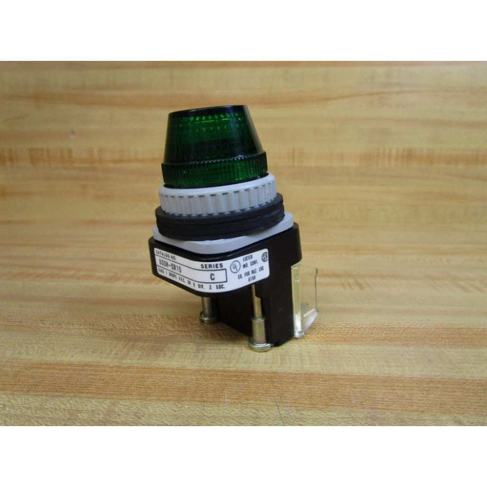 Allen Bradley 800H-QR10G Pilot Light 800HQR10G 800T-N330 - New No Box Allen Bradley 800H-QR10G Pilot Light 800HQR10G 800T-N330 - New No Box