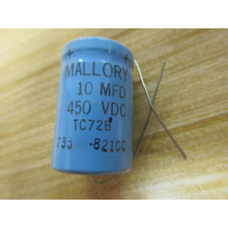 Mallory TC72B Cornell Dubilier Capacitor 10MFD 450VDC - New No Box