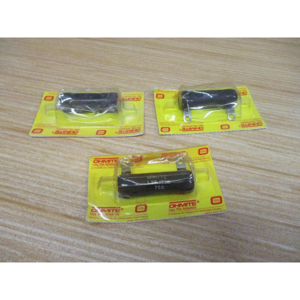 Ohmite L25J75R Resistor (Pack of 3)