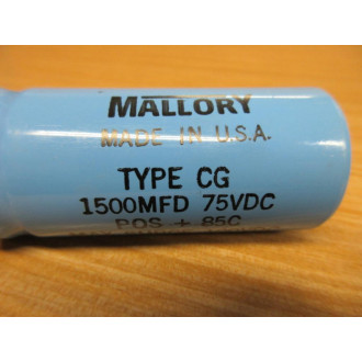 Mallory CG152U075R3C Cornell Dubilier Capacitor - New No Box