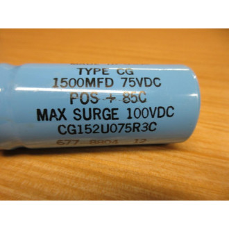 Mallory CG152U075R3C Cornell Dubilier Capacitor - New No Box