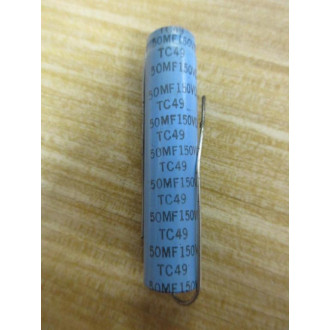 Mallory TC49 Cornell Dubilier Capacitor 50MF 150VDC (Pack of 2) - New No Box