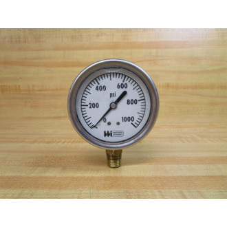 Weiss Instruments 0-1000Psi Pressure Gauge 0-1000 - New No Box