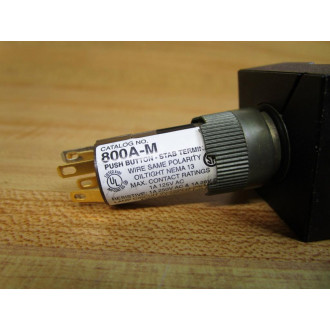 Allen Bradley 800A-M2HG12C Momentary Contat Push Button 800AM2HG12C