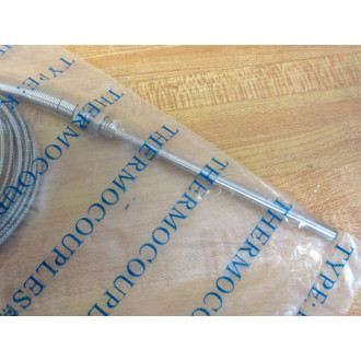 Generic K3M Thermocouple 4" StraightSolid Probe