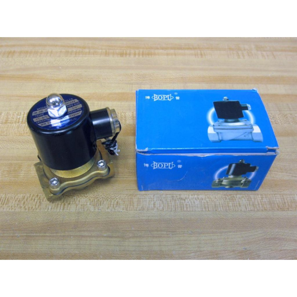 BOPU 2W-200-20 DC24V 2-Way Valve 2W20020DC24V
