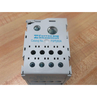 Ferraz  Shawmut FSPDB3A Power Distribution Block Cracked Side - New No Box
