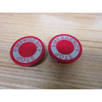 Cutler Hammer 10250TB63 Pushbutton Red (Pack of 2) - Used