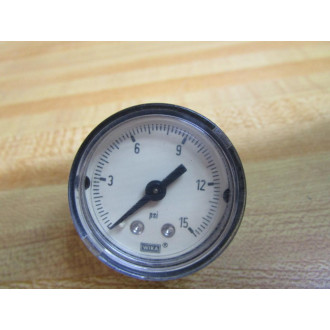 Wika 9690209 Pressure Gauge 0-15PSI - New No Box