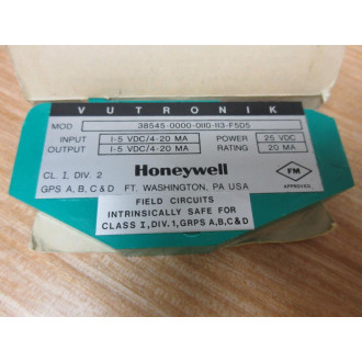 Honeywell 38545-0000-0110-113-F5D5 Breaker 3854500000110113F5D5 Chipped - New No Box
