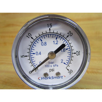 WorkSmart WS-PE-GAGE-22 Pressure Gauge WSPEGAGE22 (Pack of 2)
