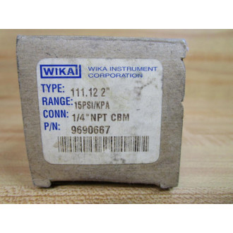 Wika 9690667 Pressure Gauge
